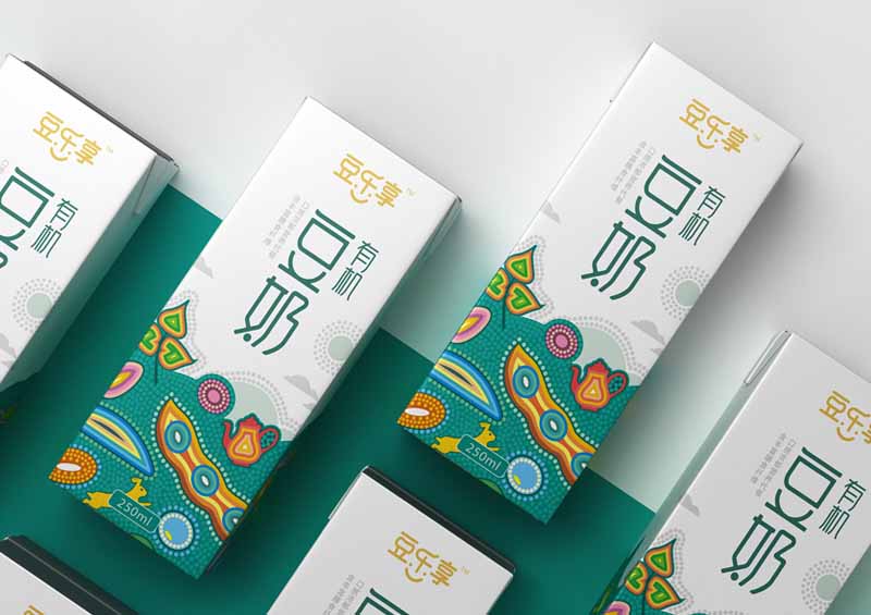 有機豆奶包裝設計